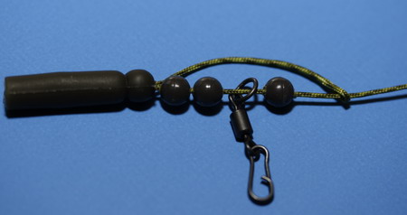 Faith Chod Rig Helicopter Leader Downflex 120cm 45lb Tungsten Leadcore Montage 